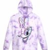 Adult * | Disney Pullover Hoodie For Women Daisy Duck Tie Dye