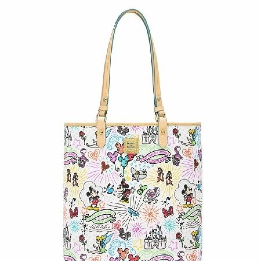 Bags And Totes * | Disney Dooney & Bourke Bag Sketch Tote Large