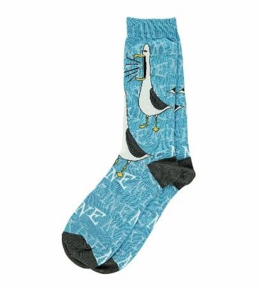 Socks * | Disney Adult Socks Mine Mine Mine Seagulls