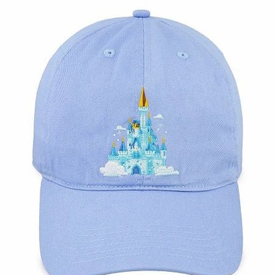 Hats * | Disney Hat Baseball Cap Cinderella Castle Walt Disney World