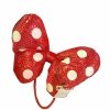 Accessories * | Disney Hair Accessory Minnie Mouse Bow Plush Hair Tie