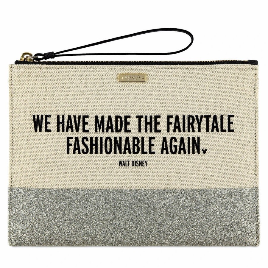 Bags And Totes * | Disney Kate Spade Clutch Bag Fairytale Fashionable Again Canvas