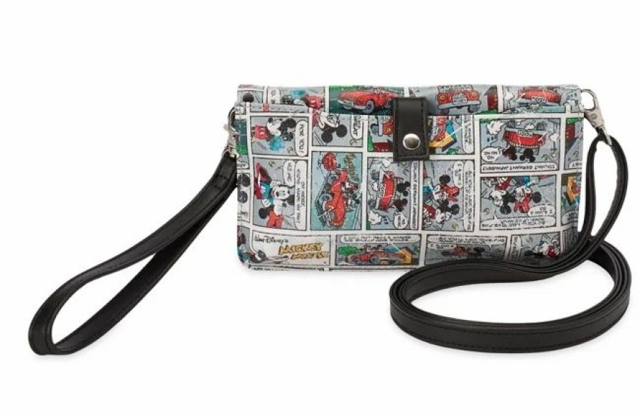 Bags And Totes * | Disney Wallet Mickey Mouse Comic Strip