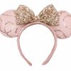 Hats * | Disney Ears Headband Minnie Mouse Fantasy Pink Swirl