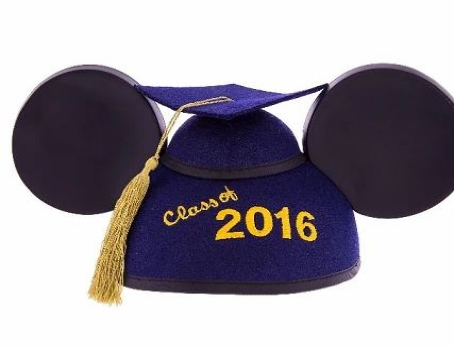 Hats * | Disney Hat Graduation Ears Cap Class Of 2016