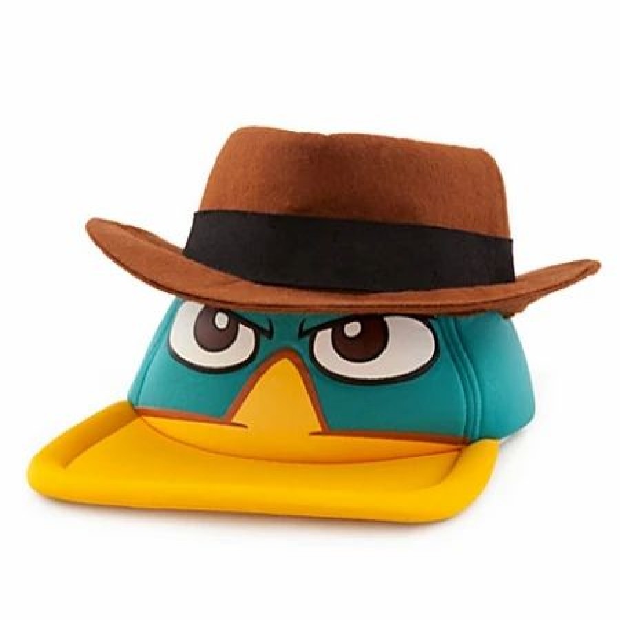 Hats * | Disney Hat Foam Cap Phineas And Ferb Perry