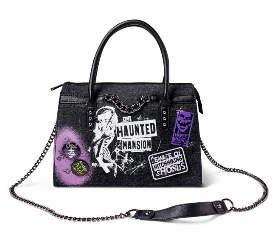 Bags And Totes * | Disney Loungefly Crossbody Bag The Haunted Mansion