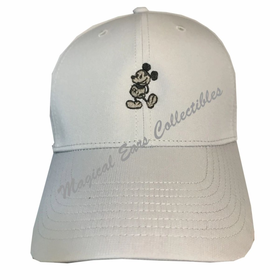 Hats * | Disney Hat Baseball Cap Nike Mickey Mouse Performance Gray