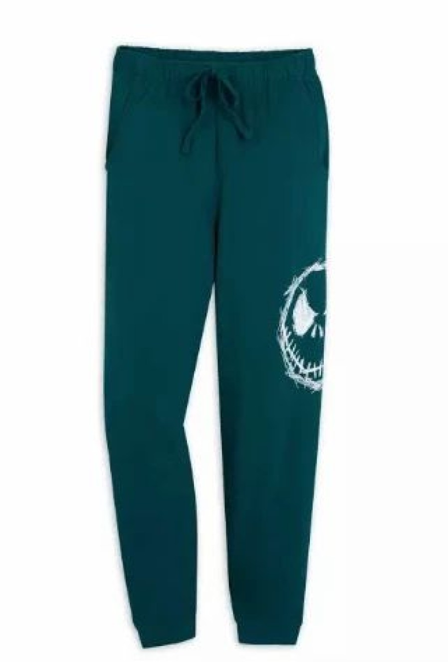 Adult * | Disney Sweatpants For Adults Jack Skellington Green