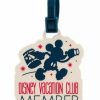 Bags And Totes * | Disney Luggage Bag Tag Disney Vacation Club Member Mickey