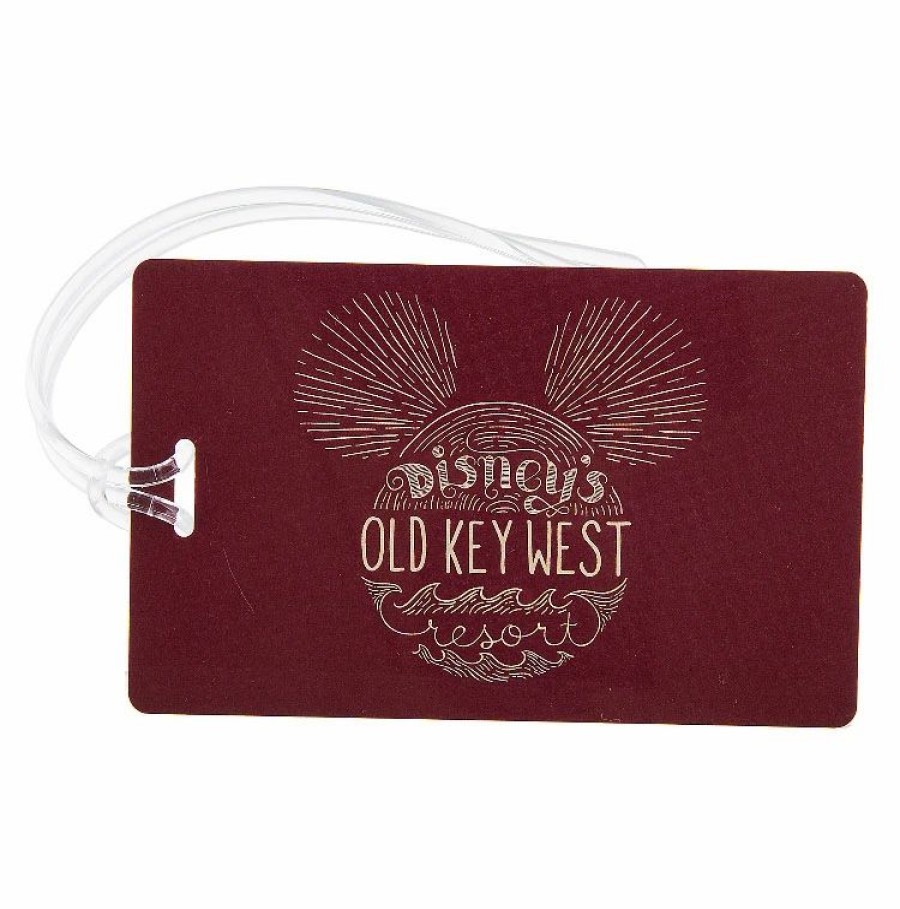 Bags And Totes * | Disney Luggage Bag Tag Old Key West Resort