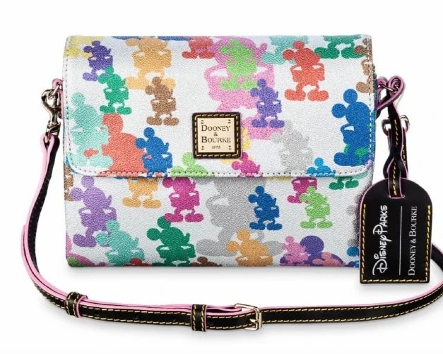 Bags And Totes * | Disney Dooney & Bourke Bag Mickey Mouse 10Th Anniversary Crossbody