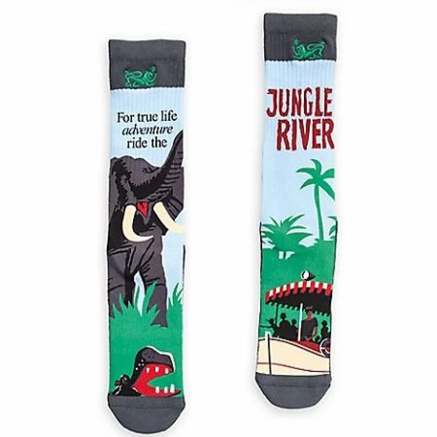 Socks * | Disney Socks For Men Twenty Eight & Main Jungle Cruise