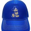 Hats * | Disney Hat Baseball Cap Mickey Mouse Wishes Come True Blue