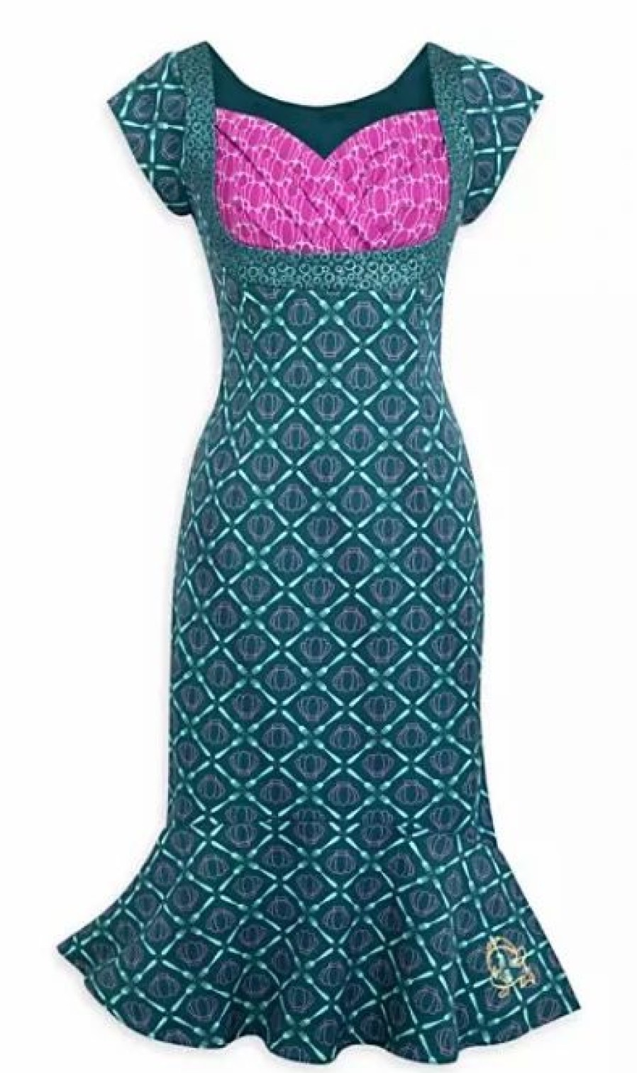 Adult * | Disney Dress For Women Dress Shop Ariel Fit And Flare