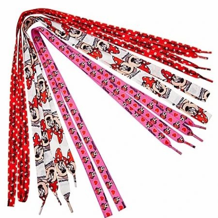 Accessories * | Disney Shoelaces Minnie Mouse 3-Pack