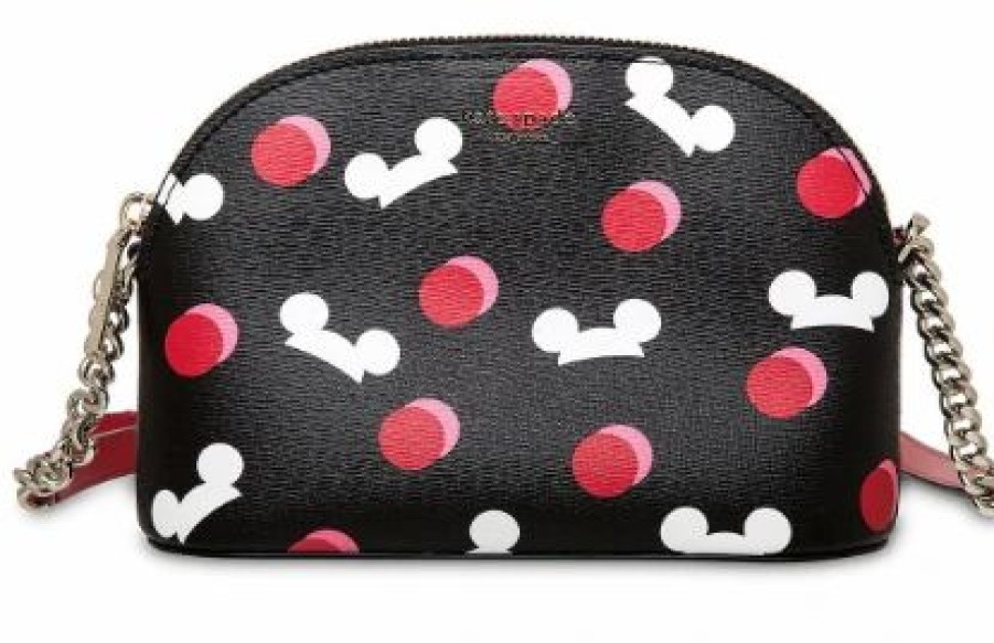 Bags And Totes * | Disney Kate Spade Crossbody Mickey Mouse Ear Hat Black