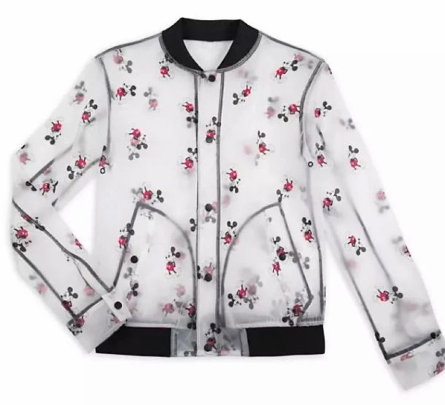 Adult * | Disney Rain Jacket For Men Mickey Mouse Transparent