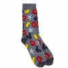 Socks * | Disney Socks For Adults Mickey Body Parts