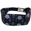 Accessories * | Disney Stretch Headband It'S A Small World Print Blue