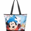 Bags And Totes * | Disney Tote Bag Ink & Paint Sorcerer Mickey Mouse