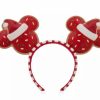 Hats * | Disney Ears Headband Minnie Mouse Holiday Cookie