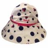 Hats * | Disney Sun Hat For Women Minnie Mouse Polka Dots Pink Band