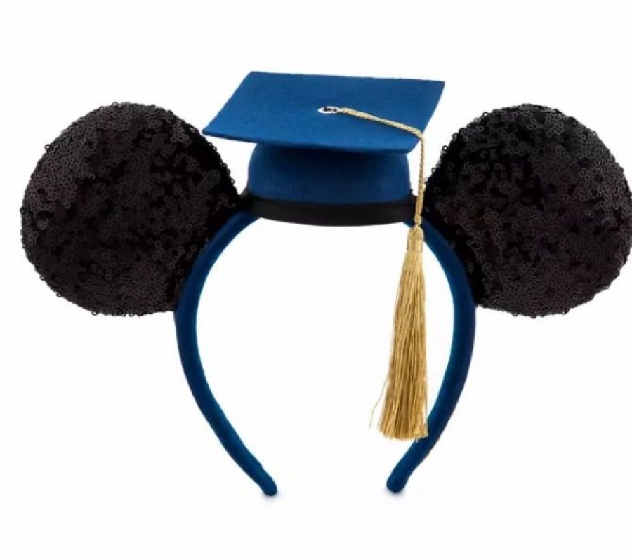 Hats * | Disney Ears Headband Minnie Graduation Ears Class Of 2022