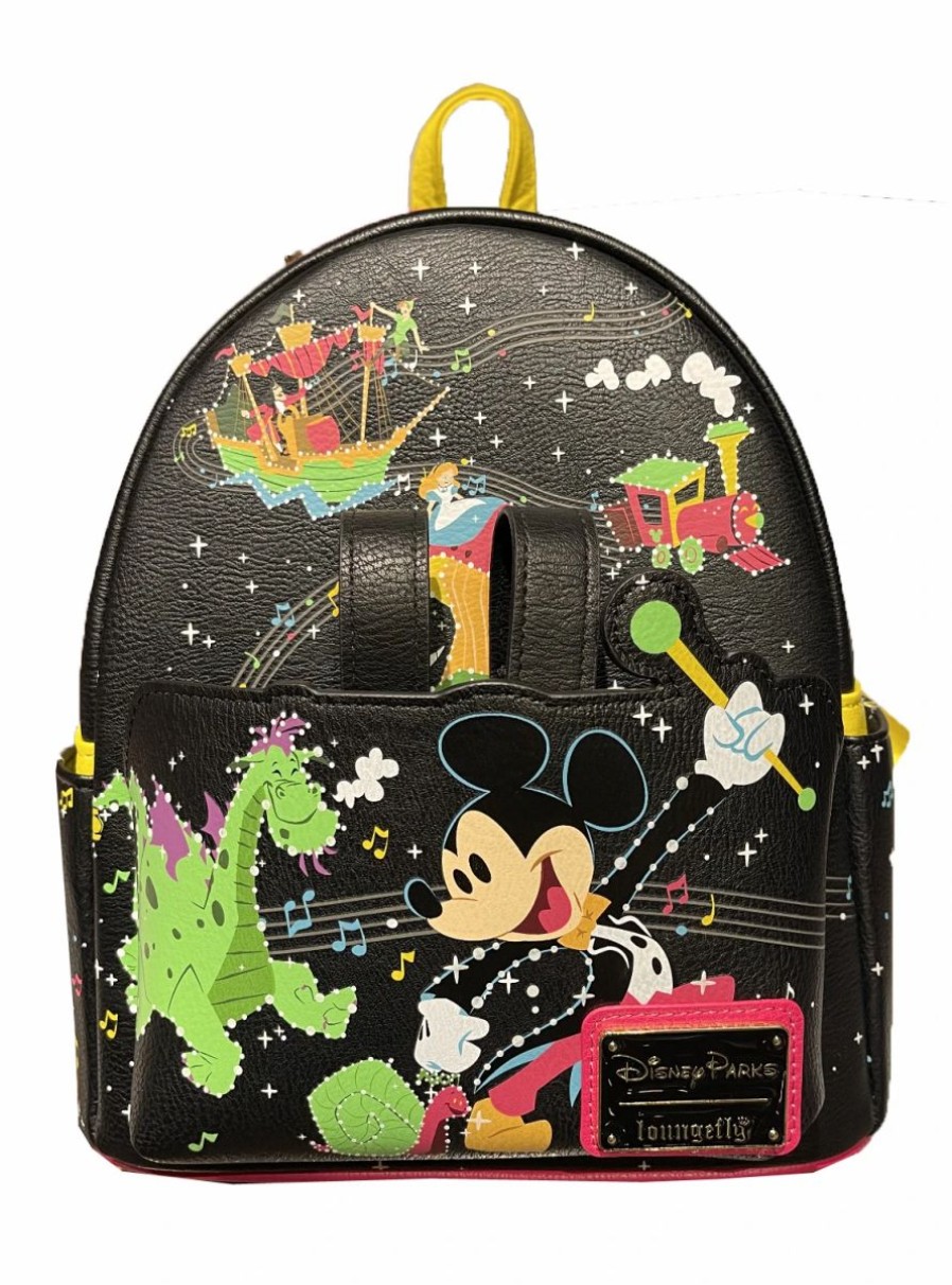 Bags And Totes * | Disney Loungefly Backpack Main Street Electrical Parade 50Th