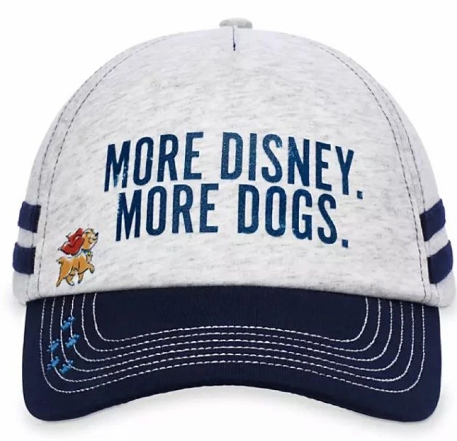 Hats * | Disney Hat Baseball Cap More Disney, More Dogs