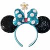 Hats * | Disney Ears Headband Minnie Mouse Sequined Flower