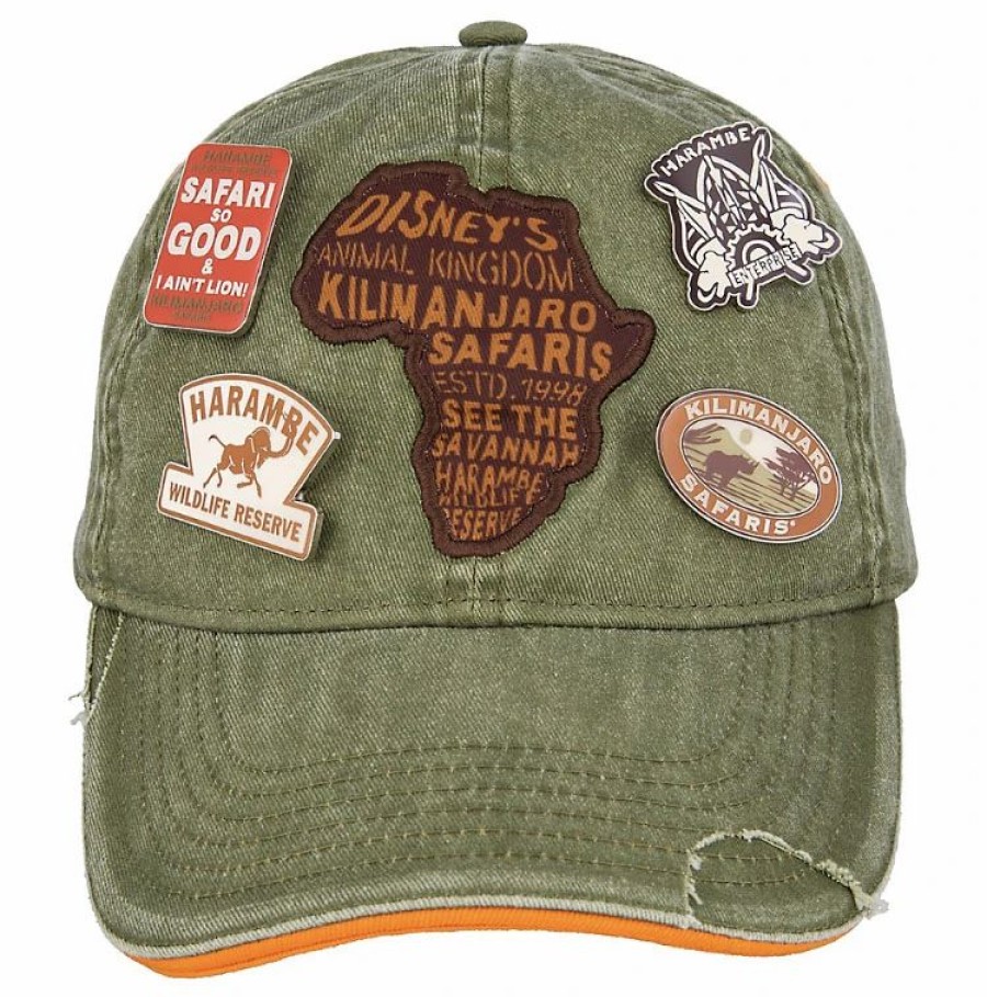 Hats * | Disney Hat Baseball Cap Kilimanjaro Safaris Pins Animal Kingdom