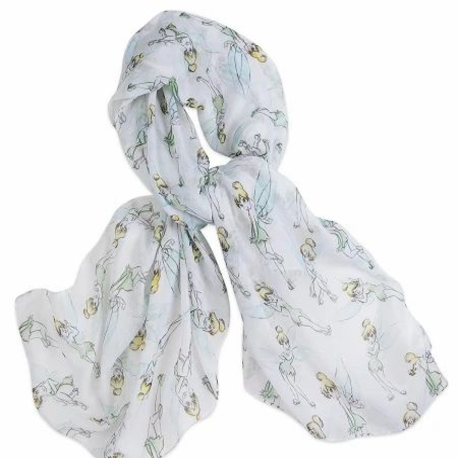 Accessories * | Disney Scarf Tinker Bell Sketch Poses