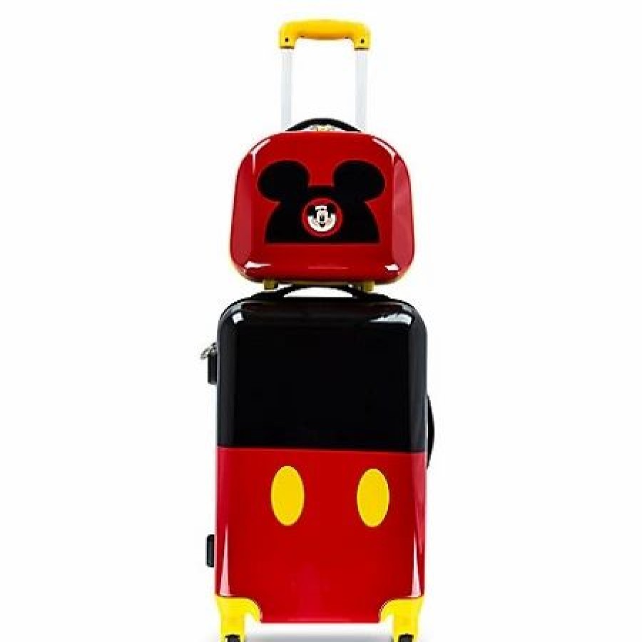 Bags And Totes * | Disney Rolling Luggage Mickey Mouse Stacked 26