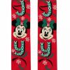 Socks * | Disney Socks For Adults Minnie Mouse Holiday Joy