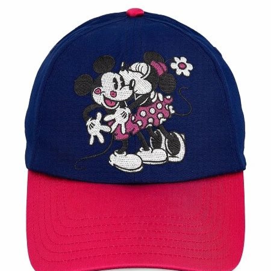 Hats * | Disney Hat Baseball Cap Mickey And Minnie Mouse Sweethearts