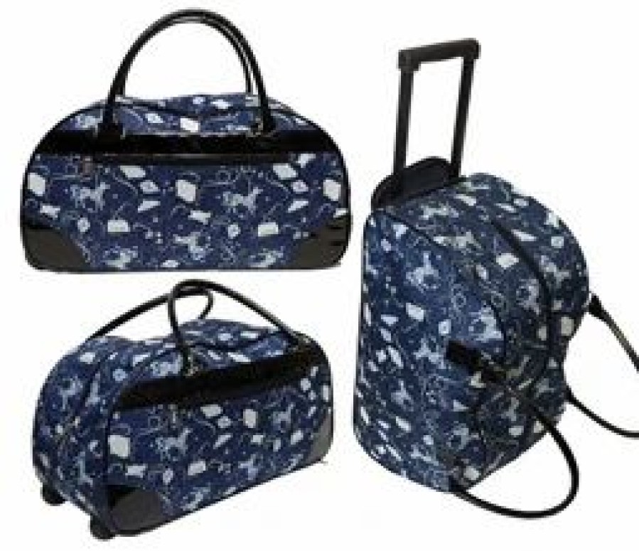 Bags And Totes * | Disney Rolling Duffle Bag Mary Poppins Cherry Tree Lane