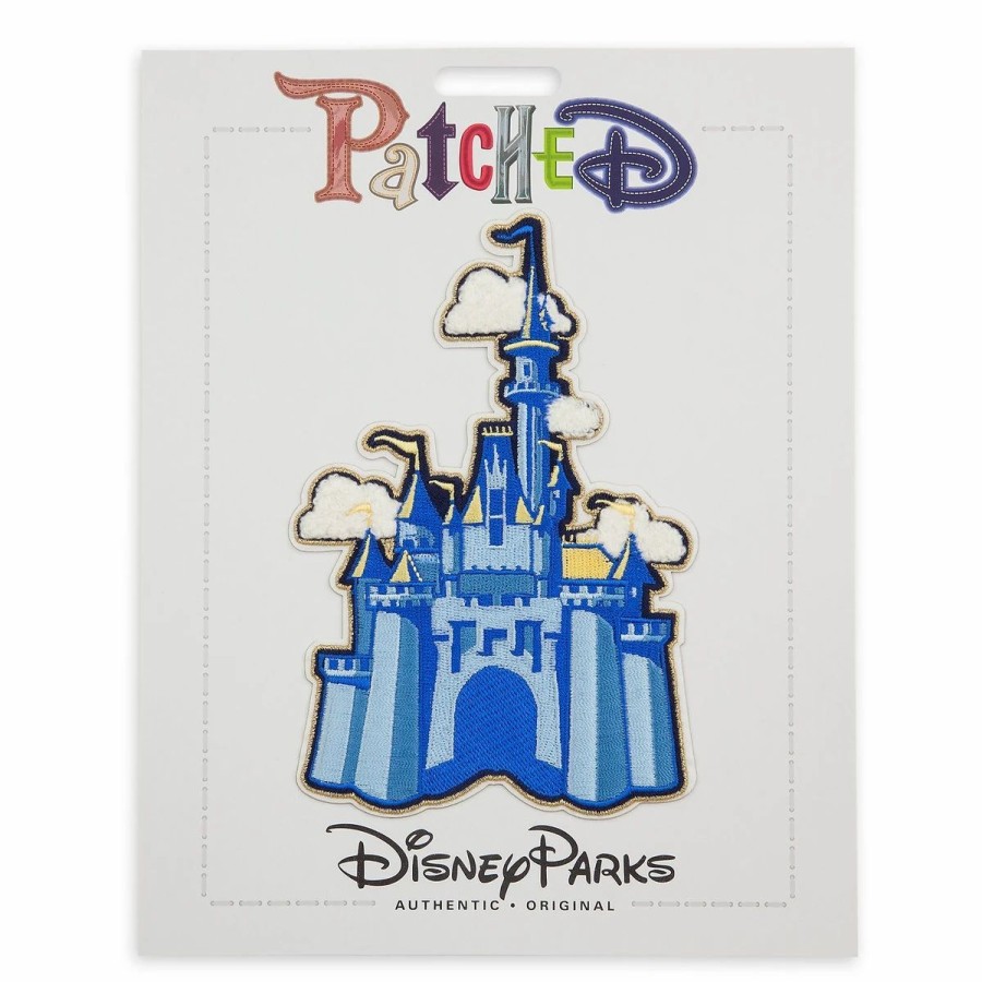 Accessories * | Disney Iron On Patch Patched Cinderella Castle