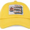 Hats * | Disney Hat Baseball Cap Walt Disney World Logo Yellow