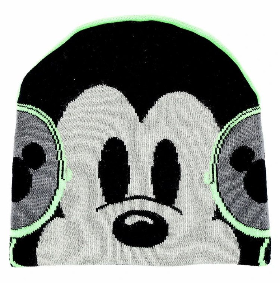 Hats * | Disney Knit Hat Mickey Mouse Dj