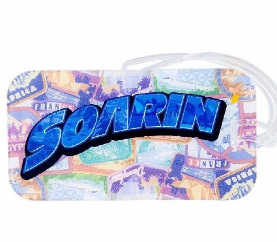 Bags And Totes * | Disney Luggage Bag Tag Soarin Epcot