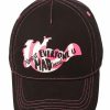 Hats * | Disney Hat Baseball Cap Cheshire Cat Everyone Is Mad