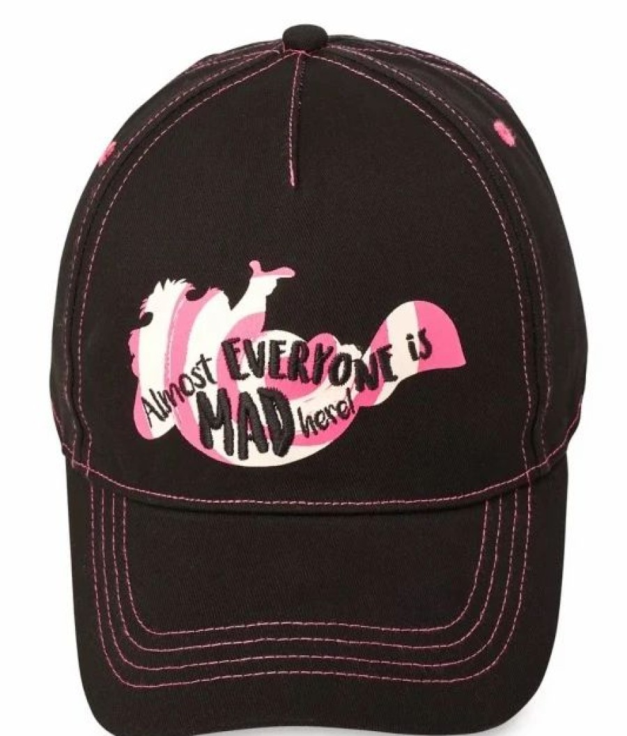 Hats * | Disney Hat Baseball Cap Cheshire Cat Everyone Is Mad