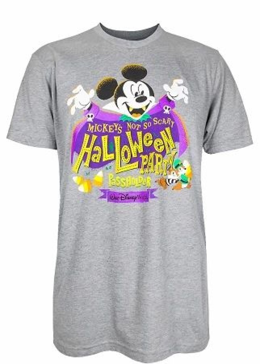 Adult * | Disney Adults Shirt 2017 Not So Scary Halloween Party Passholder