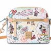 Bags And Totes * | Disney Dooney & Bourke Bag White Sketch Crossbody