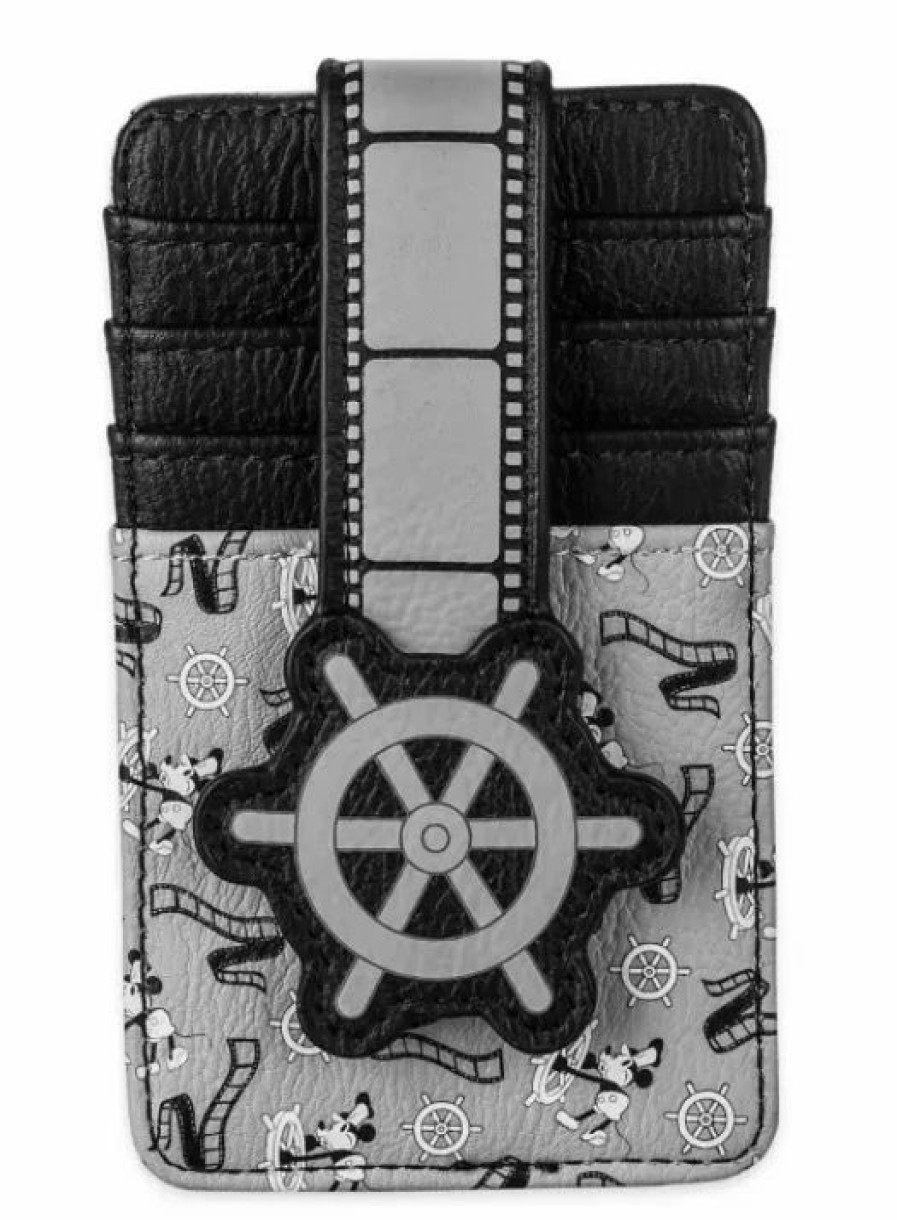 Accessories * | Disney Credit Card Holder Steamboat Willie