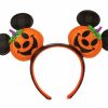 Hats * | Disney Ears Headband 2021Mickey Mouse Jack-O'-Lantern