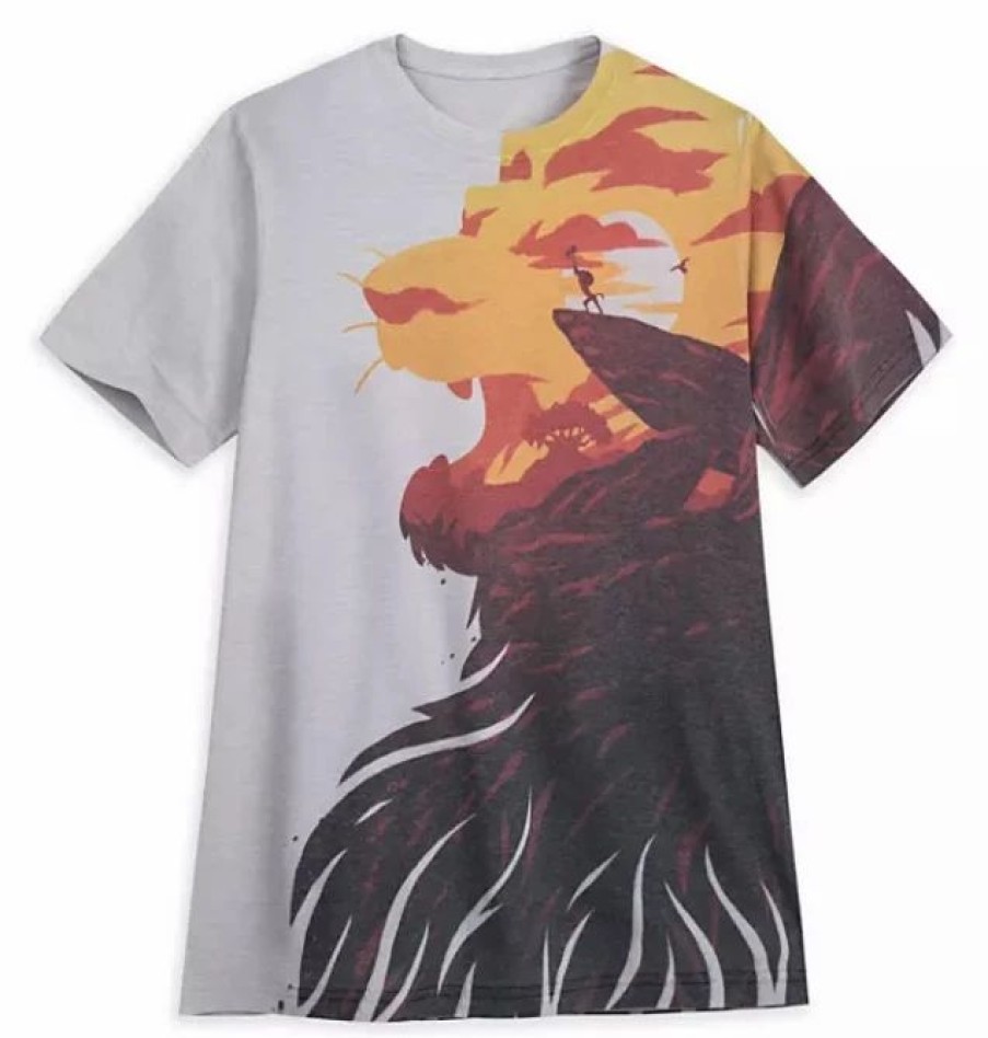 Adult * | Disney T-Shirt For Adults The Lion King Pride Rock