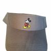 Hats * | Disney Sun Visor Hat Mickey Mouse Standing Gray