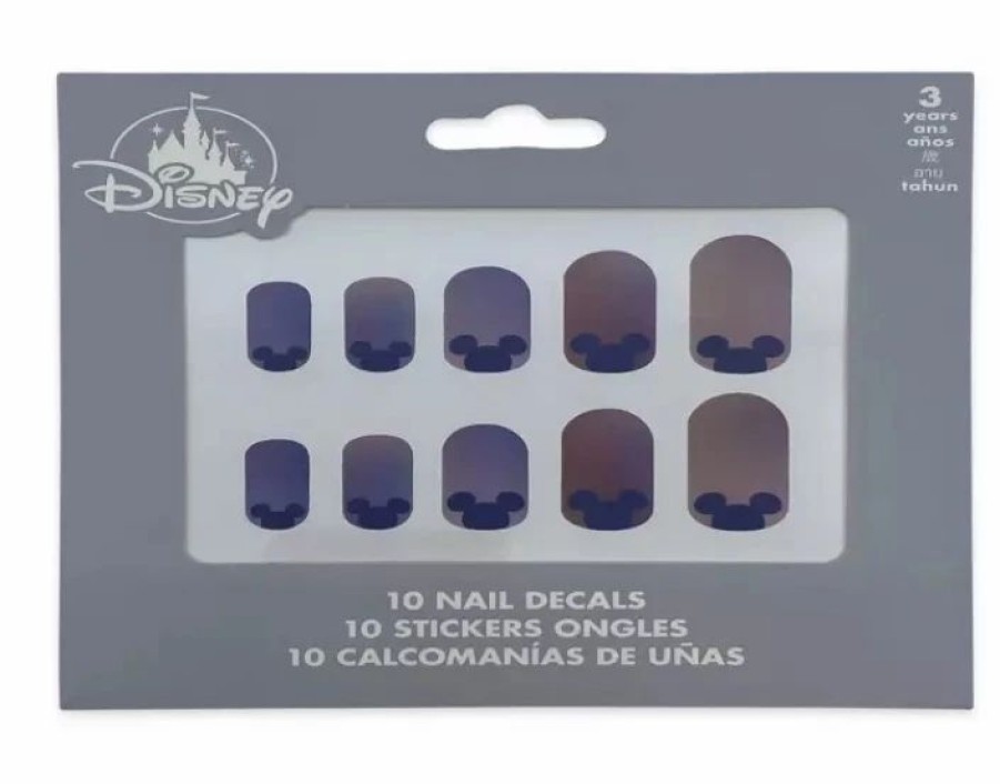 Accessories * | Disney Nail Decal Set Mickey Mouse Icon Ombre